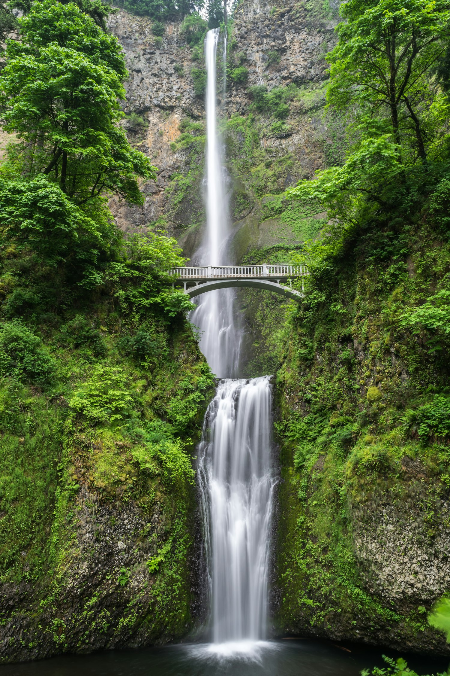 Travel notebook photograph of flowing water